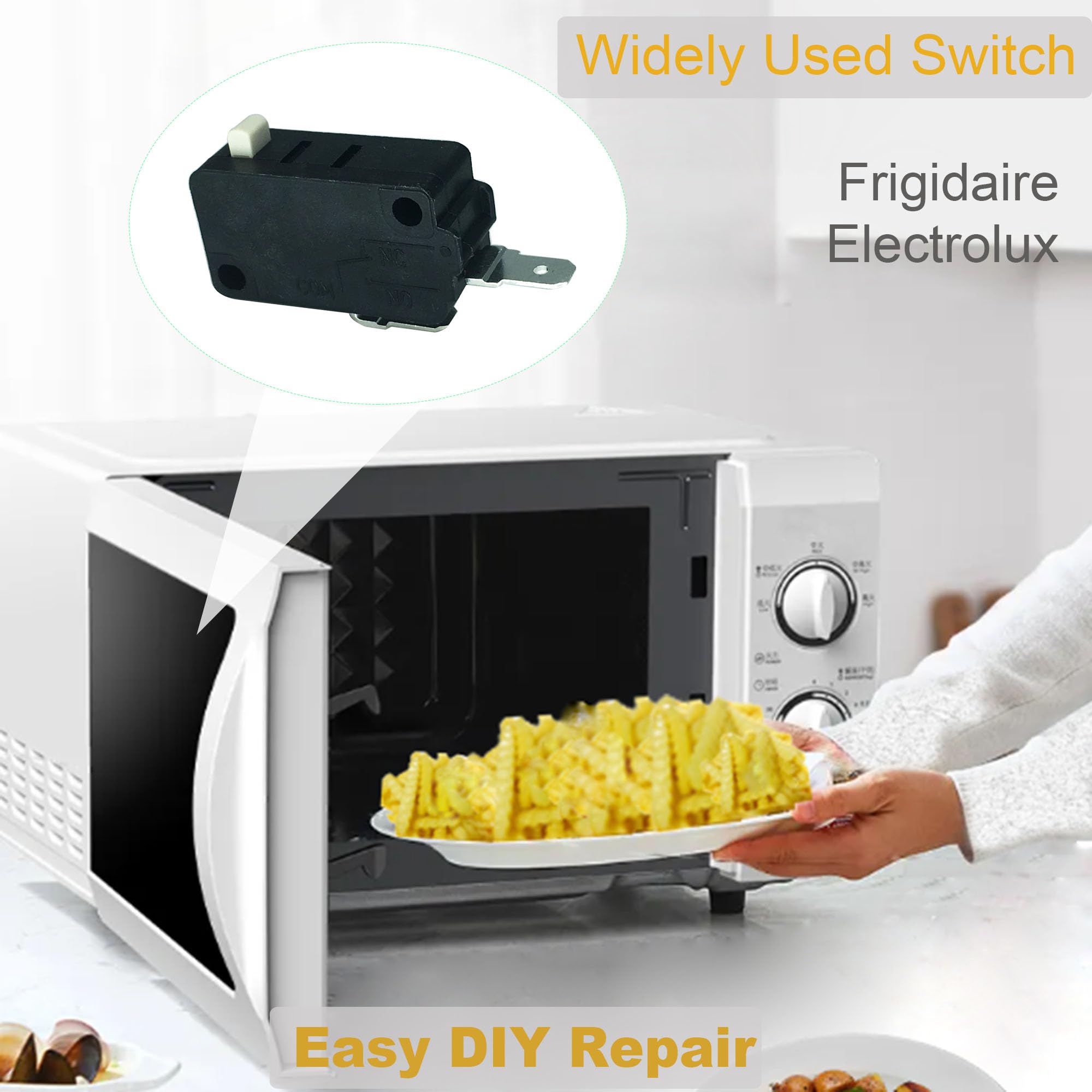 Amazon.com: LONYE 5304509460 Microwave Door Switch Replacement for